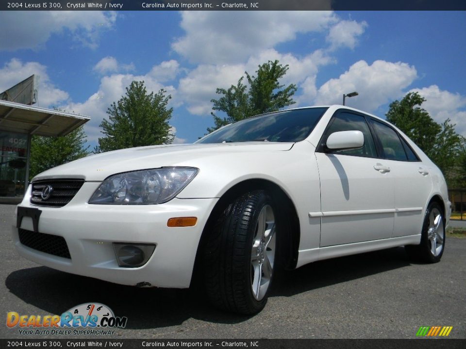 2004 Lexus IS 300 Crystal White / Ivory Photo #6
