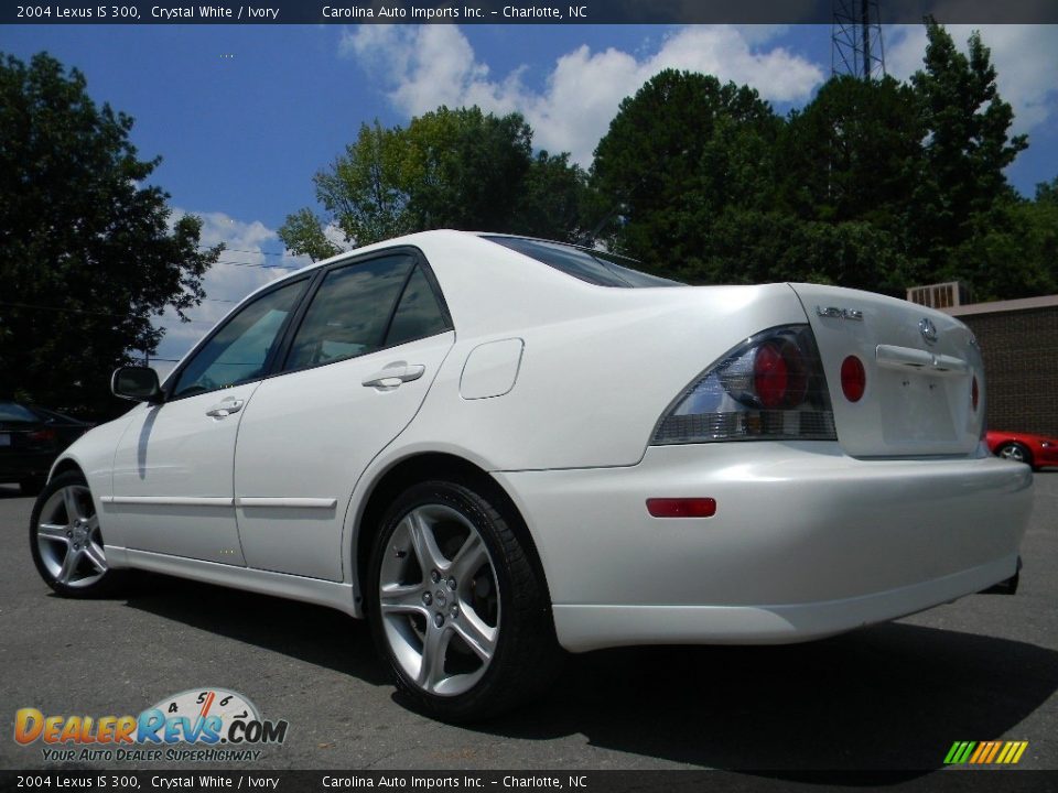 2004 Lexus IS 300 Crystal White / Ivory Photo #8
