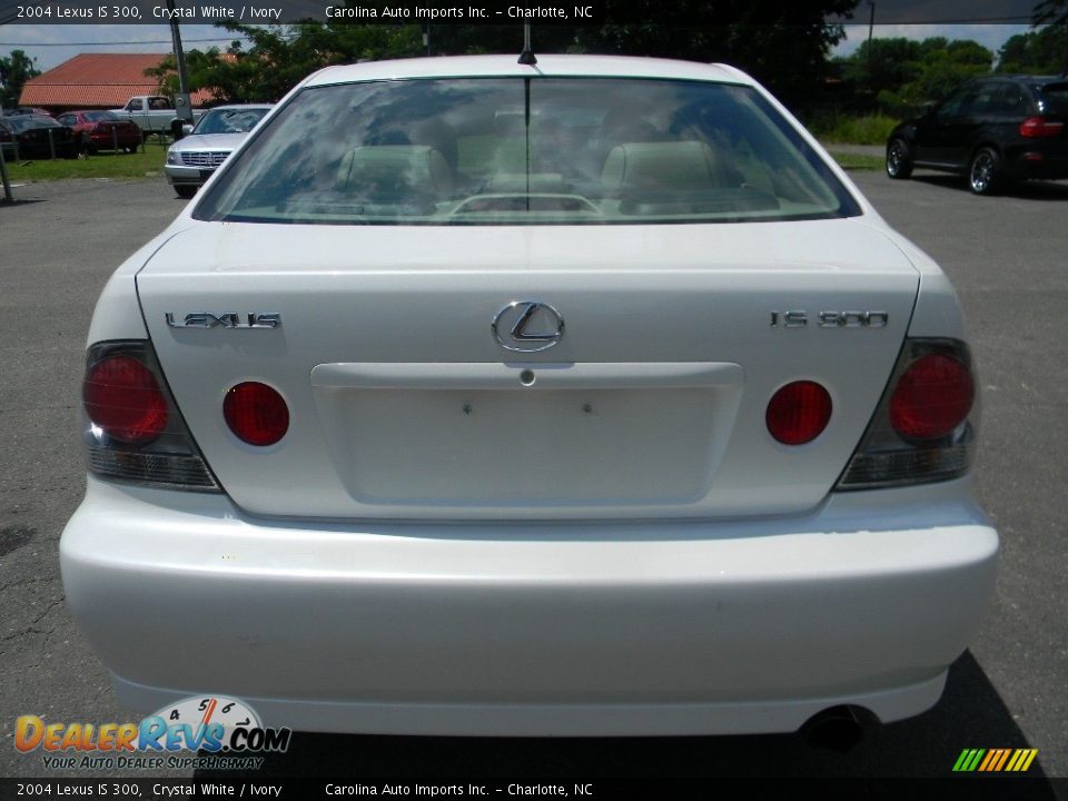 2004 Lexus IS 300 Crystal White / Ivory Photo #9