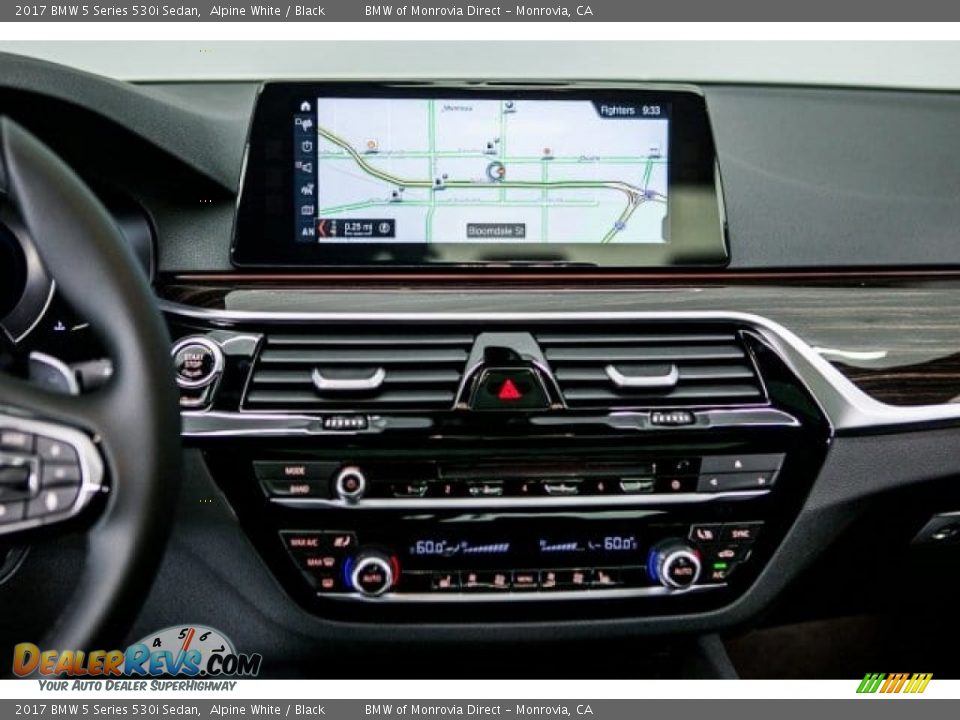 2017 BMW 5 Series 530i Sedan Alpine White / Black Photo #6