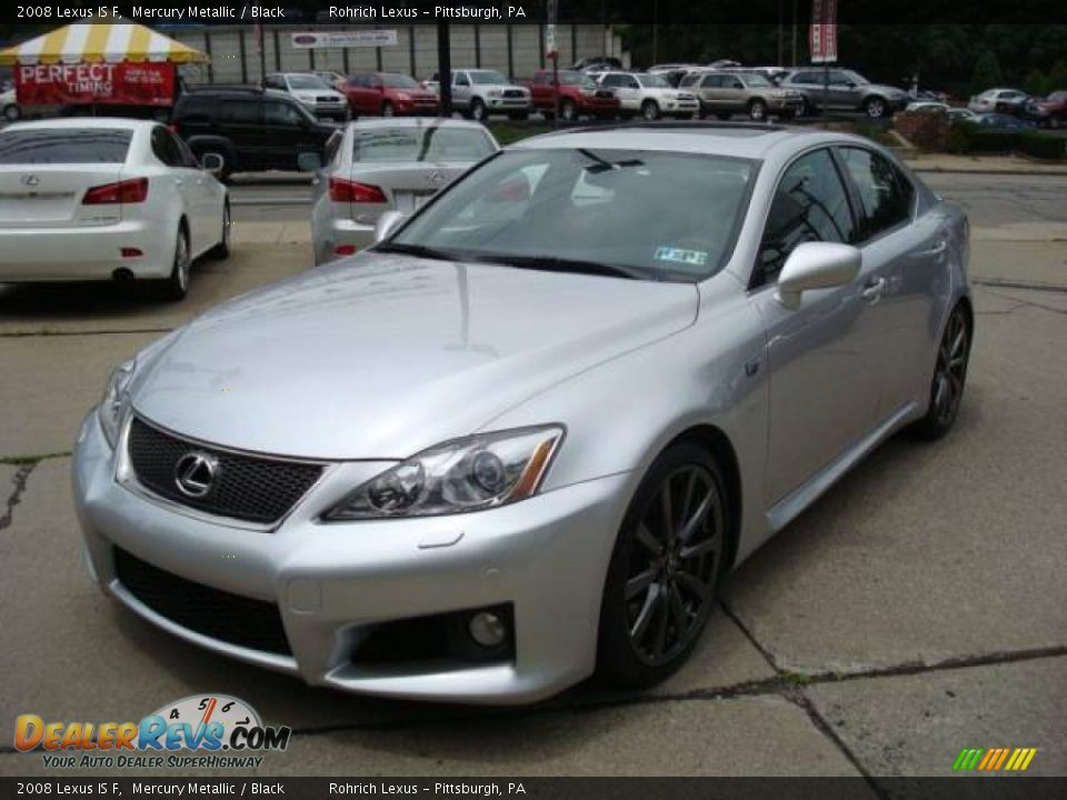 2008 Lexus IS F Mercury Metallic / Black Photo #5