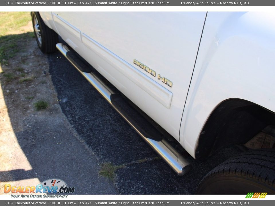 2014 Chevrolet Silverado 2500HD LT Crew Cab 4x4 Summit White / Light Titanium/Dark Titanium Photo #16