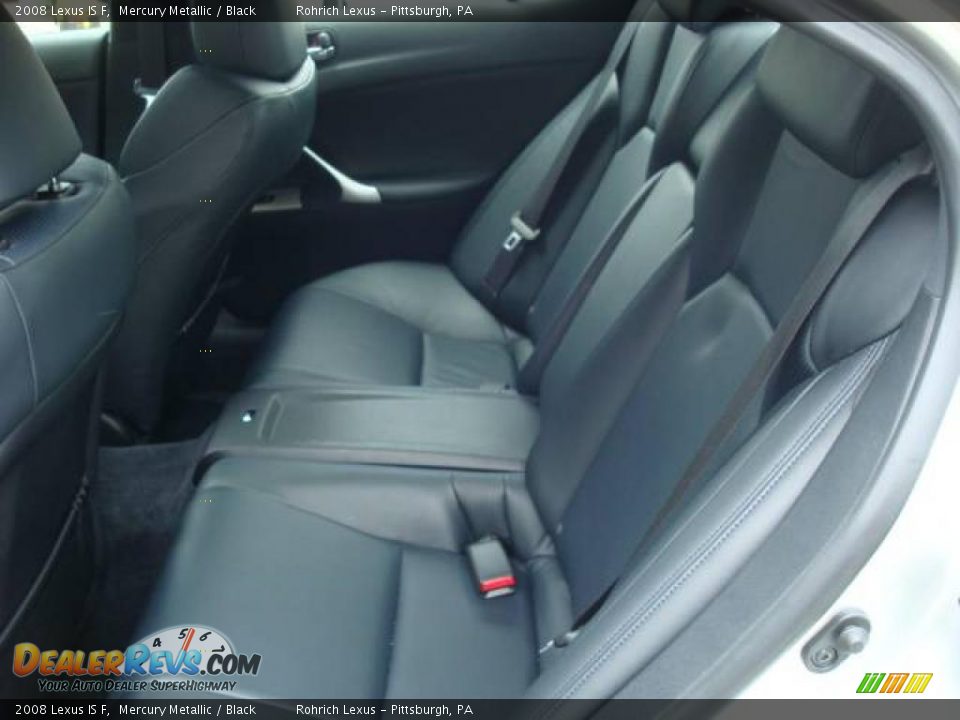 2008 Lexus IS F Mercury Metallic / Black Photo #9