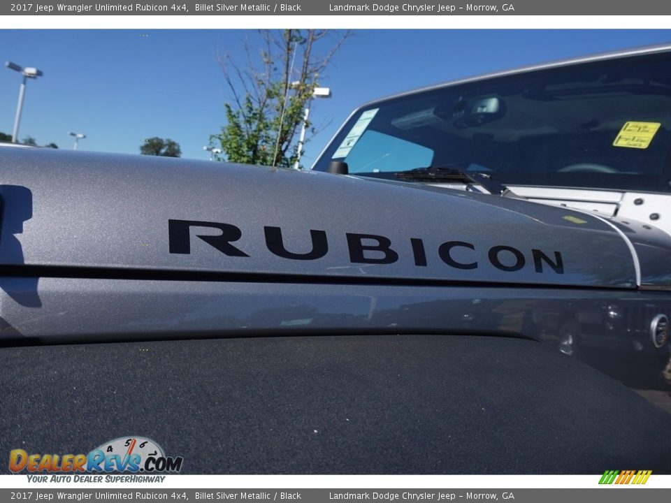 2017 Jeep Wrangler Unlimited Rubicon 4x4 Billet Silver Metallic / Black Photo #6