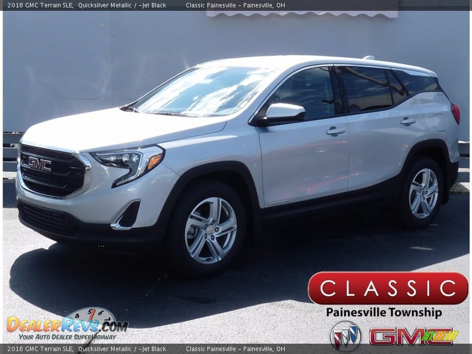 2018 GMC Terrain SLE Quicksilver Metallic / ­Jet Black Photo #1