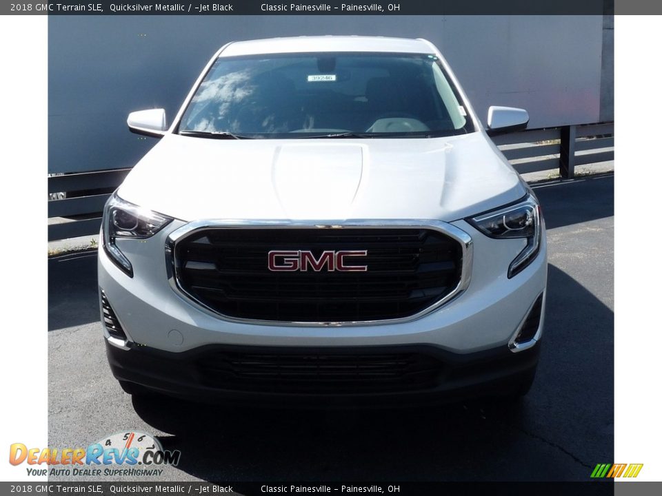 2018 GMC Terrain SLE Quicksilver Metallic / ­Jet Black Photo #4
