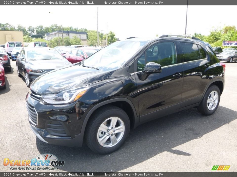2017 Chevrolet Trax LT AWD Mosaic Black Metallic / Jet Black Photo #1