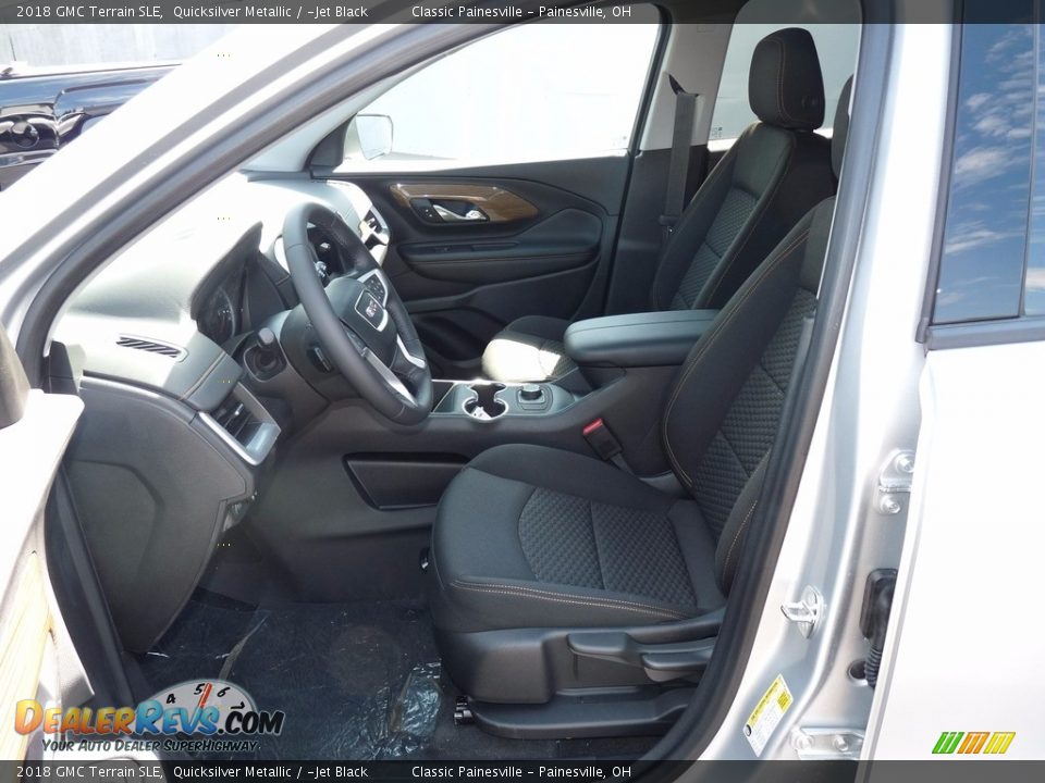 2018 GMC Terrain SLE Quicksilver Metallic / ­Jet Black Photo #6