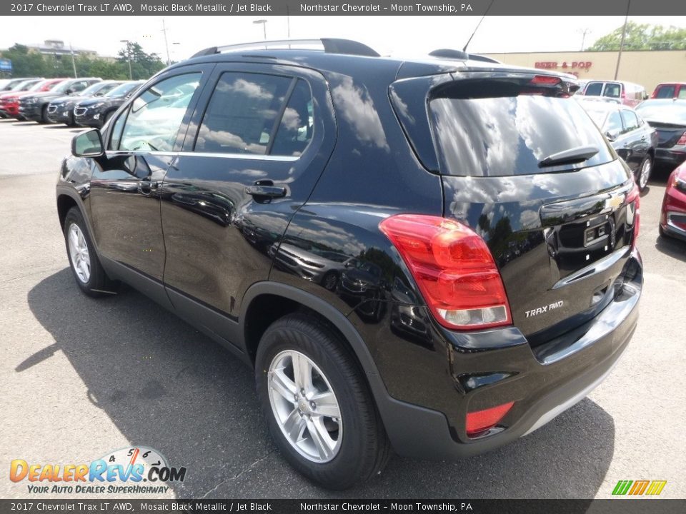 2017 Chevrolet Trax LT AWD Mosaic Black Metallic / Jet Black Photo #3