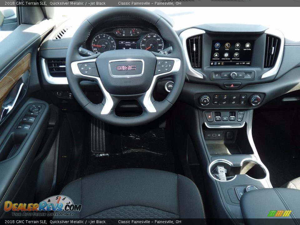 2018 GMC Terrain SLE Quicksilver Metallic / ­Jet Black Photo #9