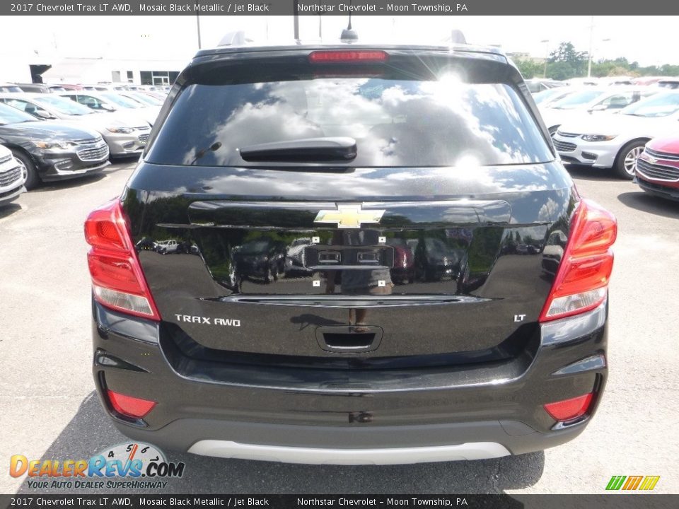 2017 Chevrolet Trax LT AWD Mosaic Black Metallic / Jet Black Photo #4