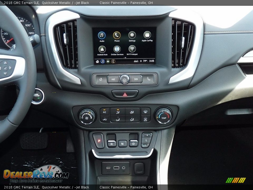 2018 GMC Terrain SLE Quicksilver Metallic / ­Jet Black Photo #10