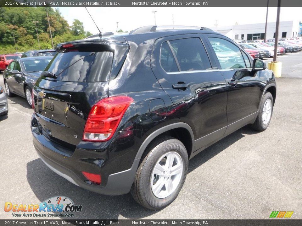 2017 Chevrolet Trax LT AWD Mosaic Black Metallic / Jet Black Photo #5