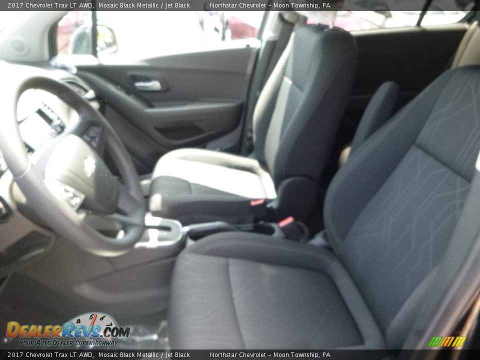 2017 Chevrolet Trax LT AWD Mosaic Black Metallic / Jet Black Photo #16