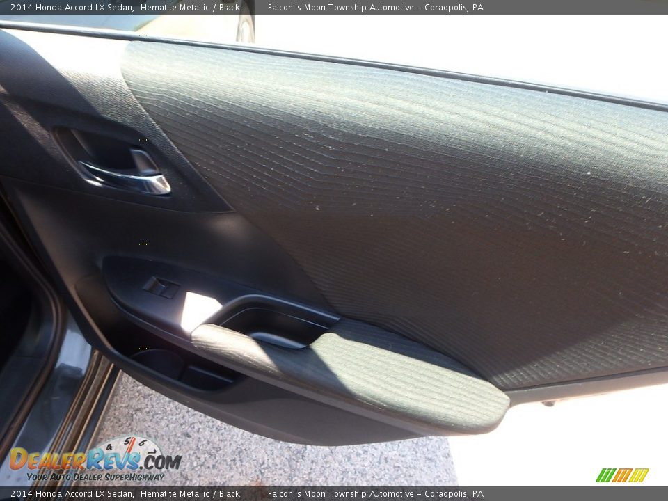 2014 Honda Accord LX Sedan Hematite Metallic / Black Photo #14