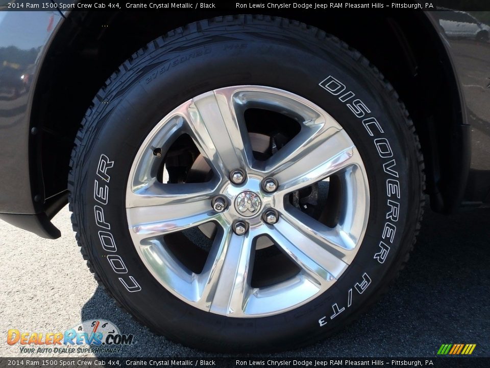 2014 Ram 1500 Sport Crew Cab 4x4 Granite Crystal Metallic / Black Photo #9