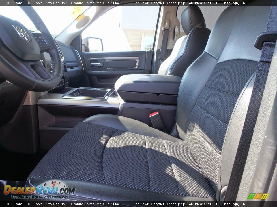 2014 Ram 1500 Sport Crew Cab 4x4 Granite Crystal Metallic / Black Photo #10