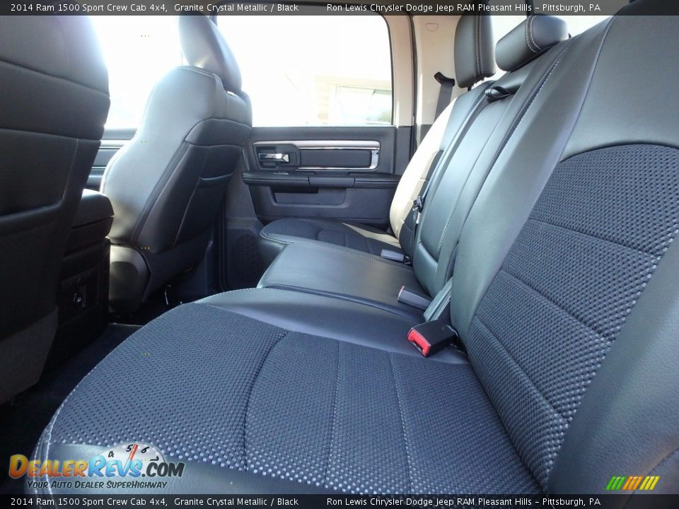2014 Ram 1500 Sport Crew Cab 4x4 Granite Crystal Metallic / Black Photo #11