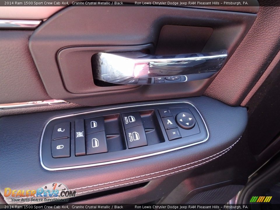 2014 Ram 1500 Sport Crew Cab 4x4 Granite Crystal Metallic / Black Photo #14