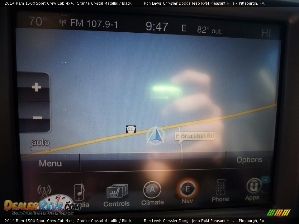 2014 Ram 1500 Sport Crew Cab 4x4 Granite Crystal Metallic / Black Photo #17