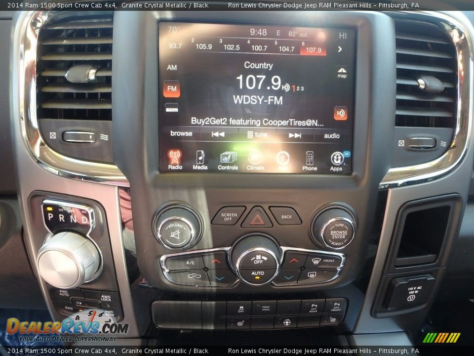 2014 Ram 1500 Sport Crew Cab 4x4 Granite Crystal Metallic / Black Photo #19