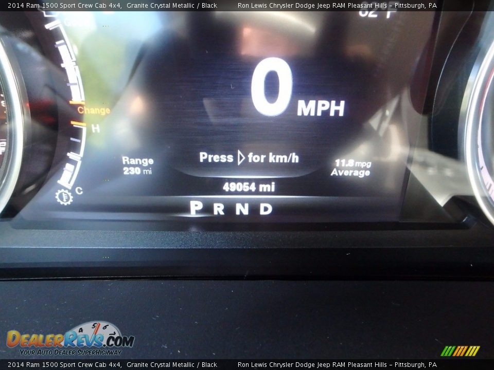 2014 Ram 1500 Sport Crew Cab 4x4 Granite Crystal Metallic / Black Photo #20