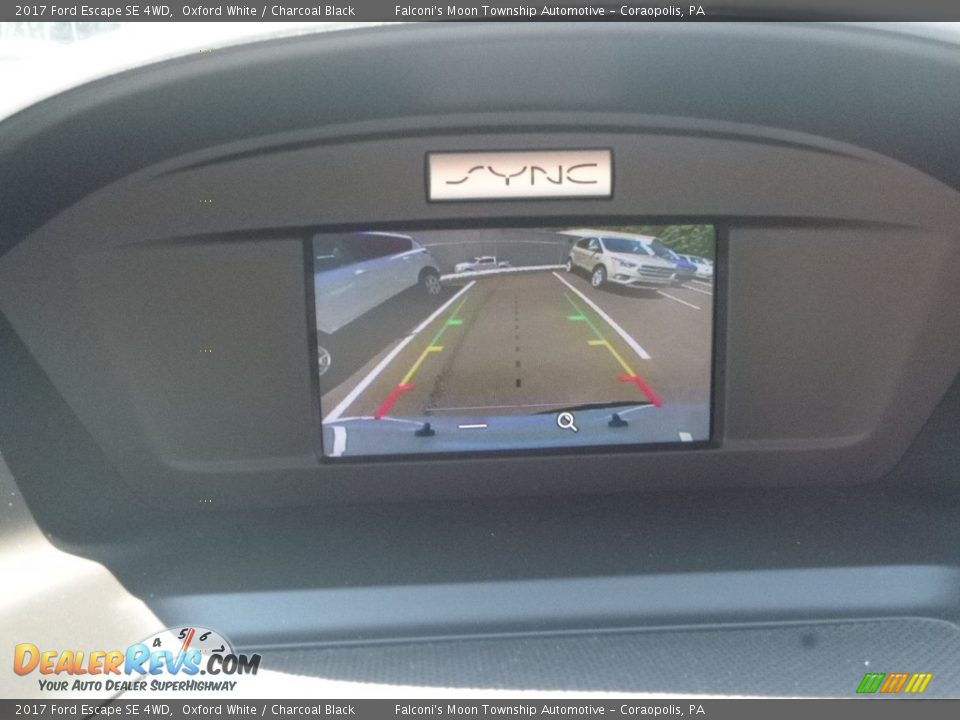 2017 Ford Escape SE 4WD Oxford White / Charcoal Black Photo #15