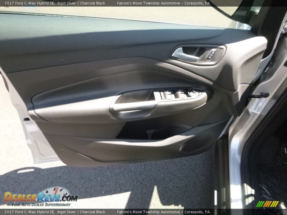 2017 Ford C-Max Hybrid SE Ingot Silver / Charcoal Black Photo #10