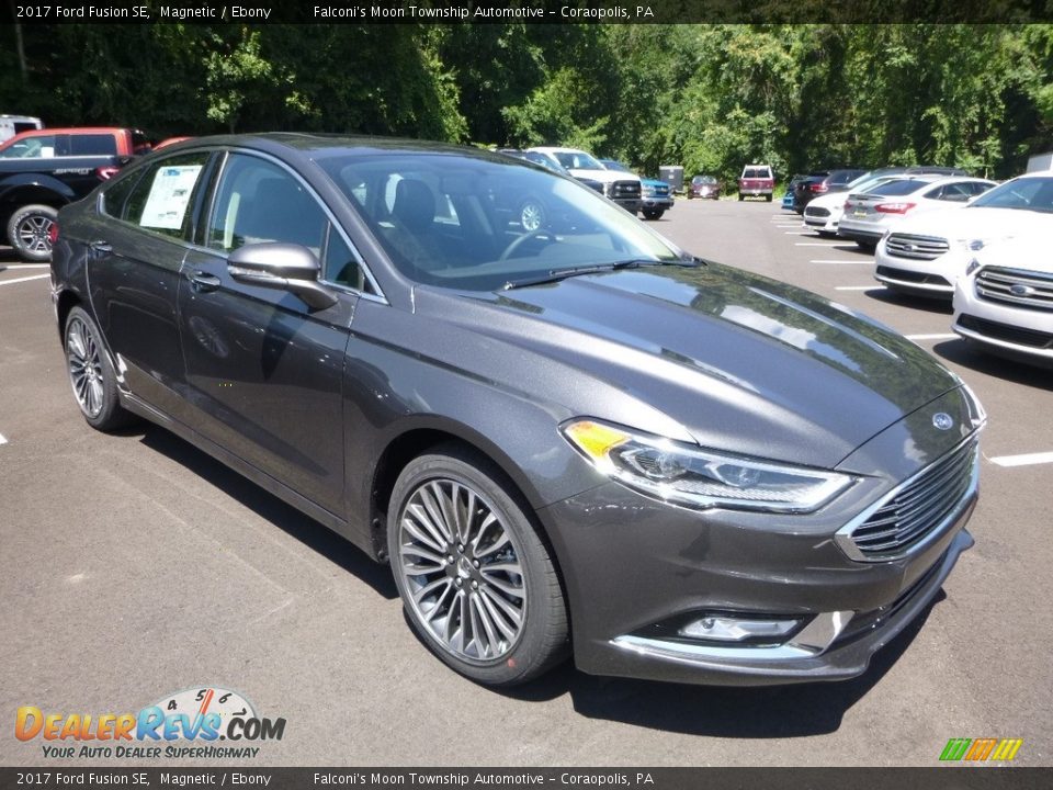 2017 Ford Fusion SE Magnetic / Ebony Photo #2