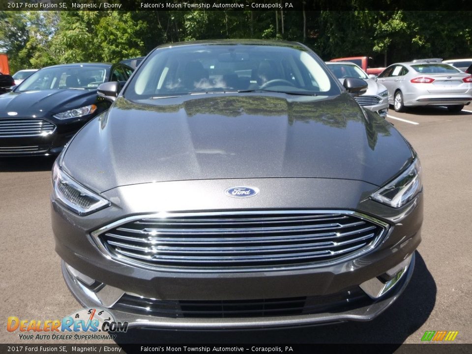 2017 Ford Fusion SE Magnetic / Ebony Photo #3