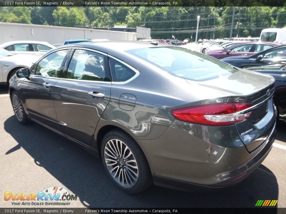 2017 Ford Fusion SE Magnetic / Ebony Photo #5