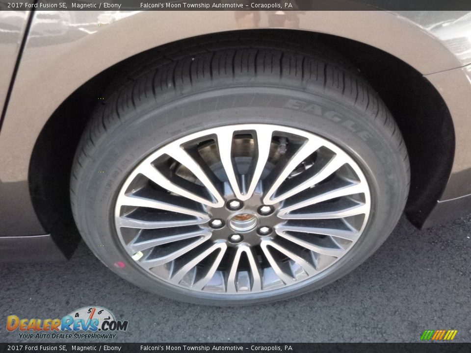 2017 Ford Fusion SE Magnetic / Ebony Photo #7