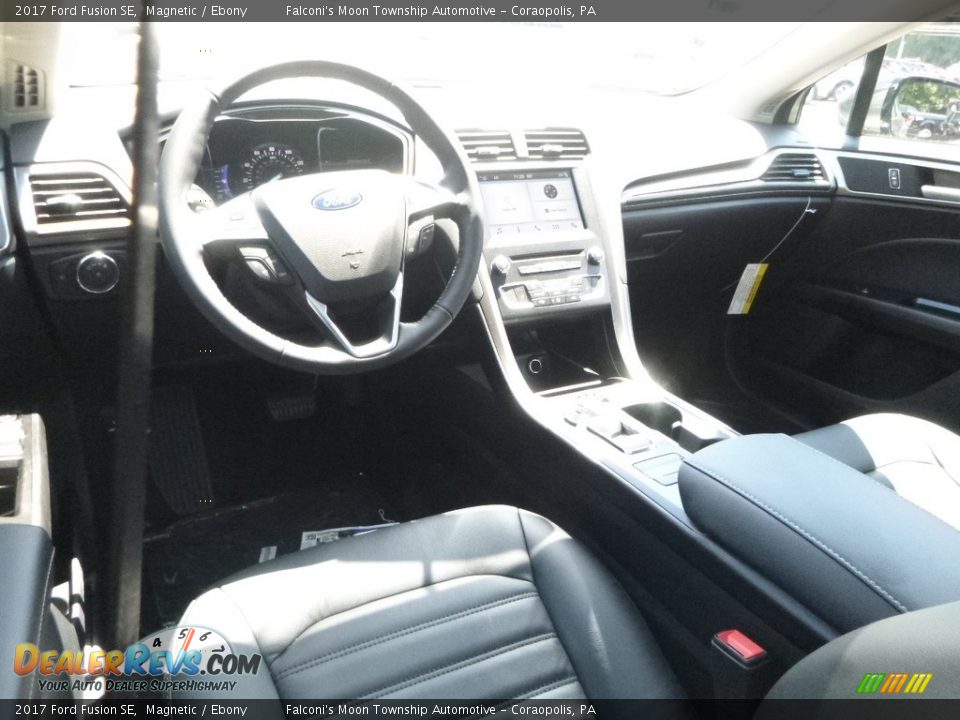2017 Ford Fusion SE Magnetic / Ebony Photo #9