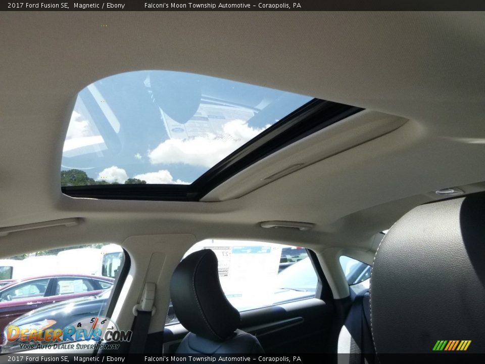 2017 Ford Fusion SE Magnetic / Ebony Photo #13