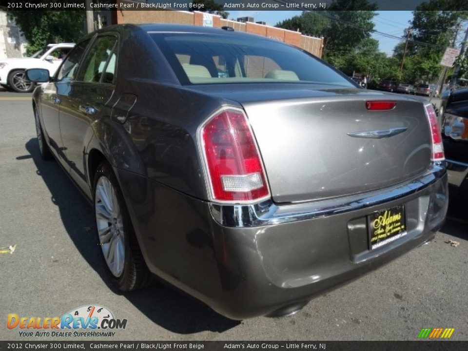 2012 Chrysler 300 Limited Cashmere Pearl / Black/Light Frost Beige Photo #4