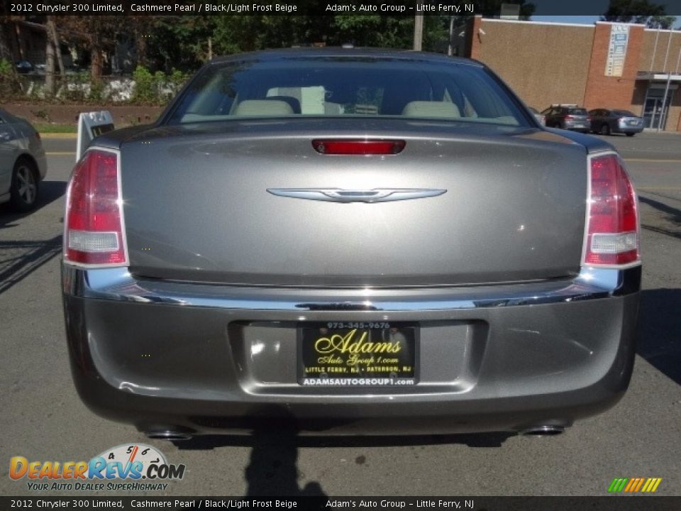 2012 Chrysler 300 Limited Cashmere Pearl / Black/Light Frost Beige Photo #5