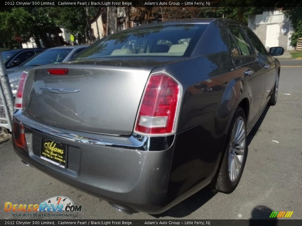 2012 Chrysler 300 Limited Cashmere Pearl / Black/Light Frost Beige Photo #6