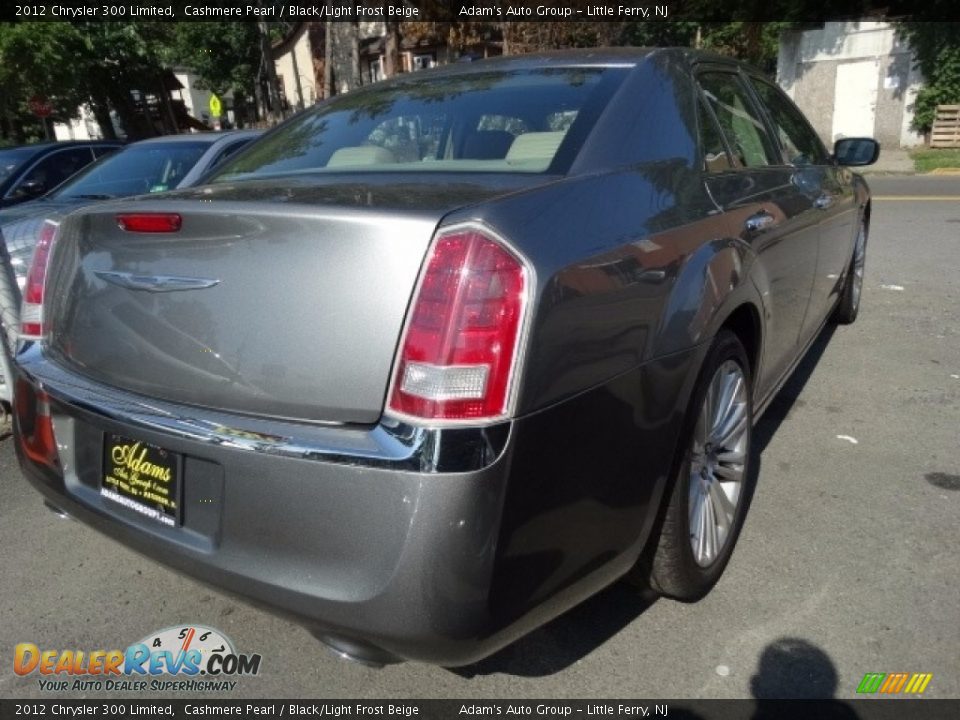 2012 Chrysler 300 Limited Cashmere Pearl / Black/Light Frost Beige Photo #7