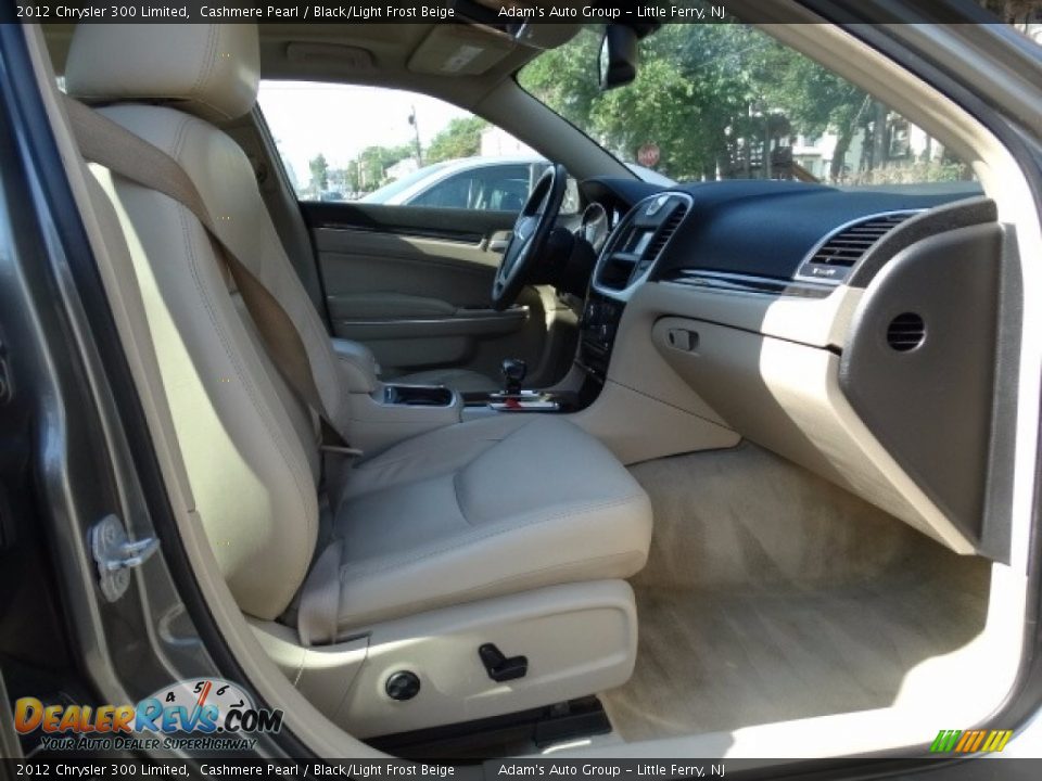 2012 Chrysler 300 Limited Cashmere Pearl / Black/Light Frost Beige Photo #16