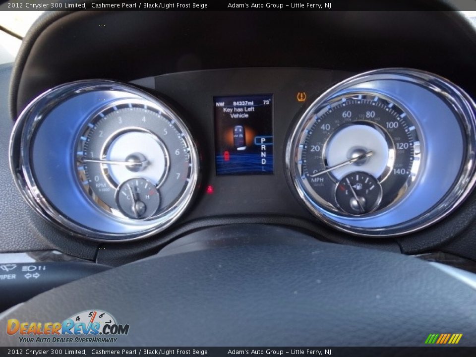 2012 Chrysler 300 Limited Cashmere Pearl / Black/Light Frost Beige Photo #24