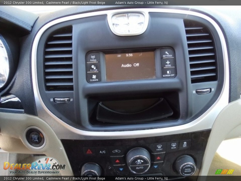 2012 Chrysler 300 Limited Cashmere Pearl / Black/Light Frost Beige Photo #25