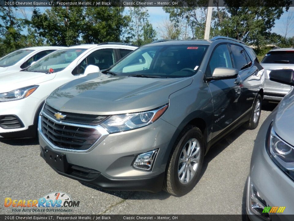 2018 Chevrolet Equinox LT Pepperdust Metallic / Jet Black Photo #1