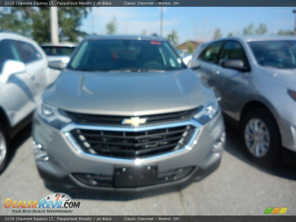 2018 Chevrolet Equinox LT Pepperdust Metallic / Jet Black Photo #2