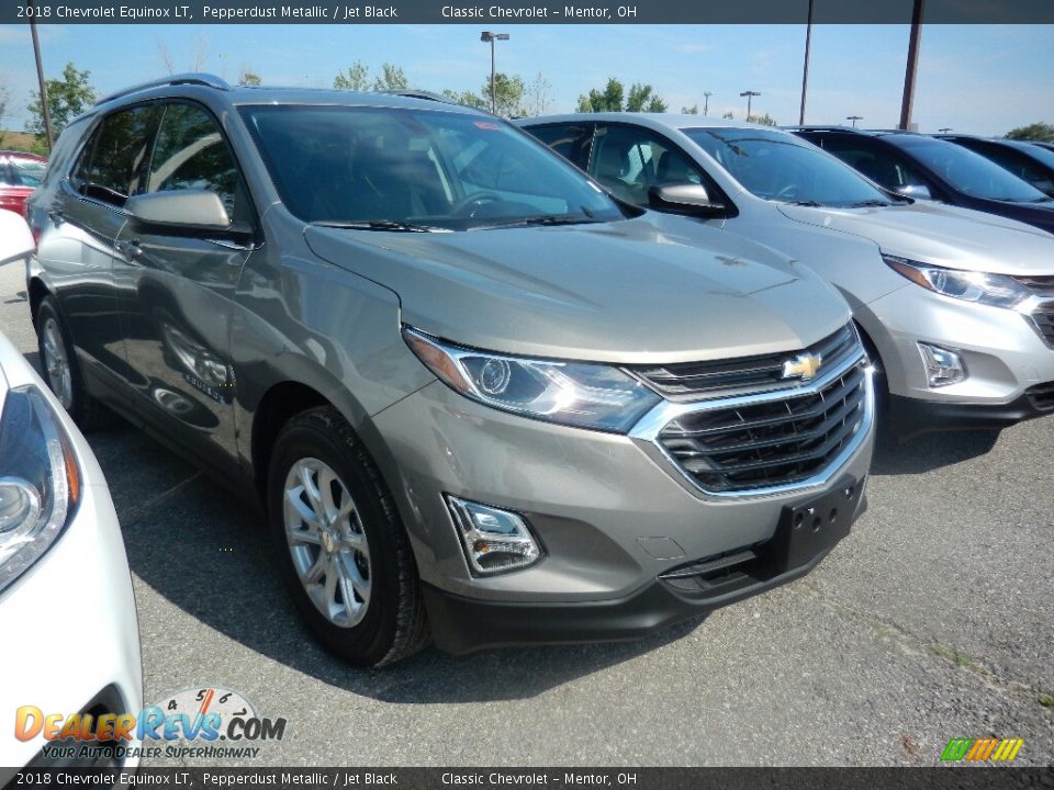 2018 Chevrolet Equinox LT Pepperdust Metallic / Jet Black Photo #3