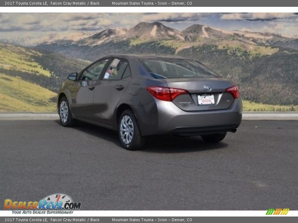 2017 Toyota Corolla LE Falcon Gray Metallic / Black Photo #3