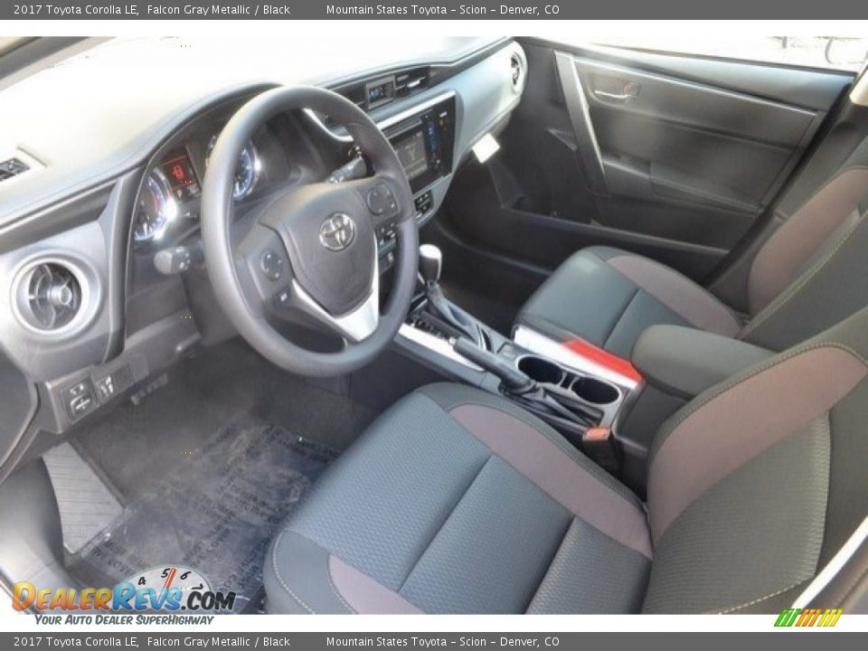 2017 Toyota Corolla LE Falcon Gray Metallic / Black Photo #5