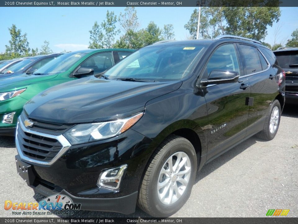 2018 Chevrolet Equinox LT Mosaic Black Metallic / Jet Black Photo #1