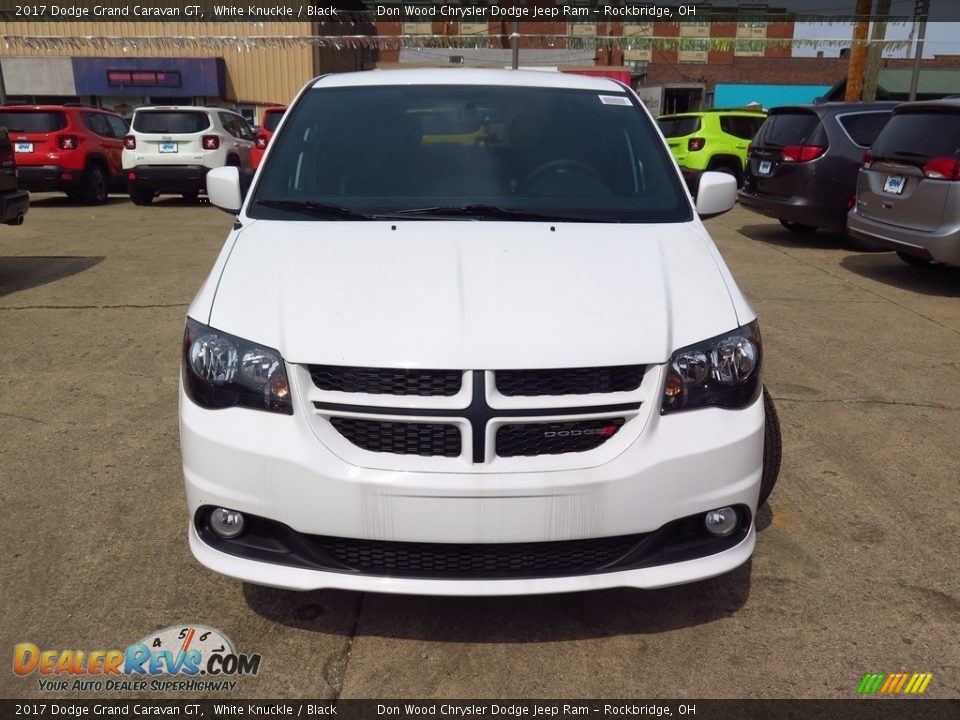 2017 Dodge Grand Caravan GT White Knuckle / Black Photo #3