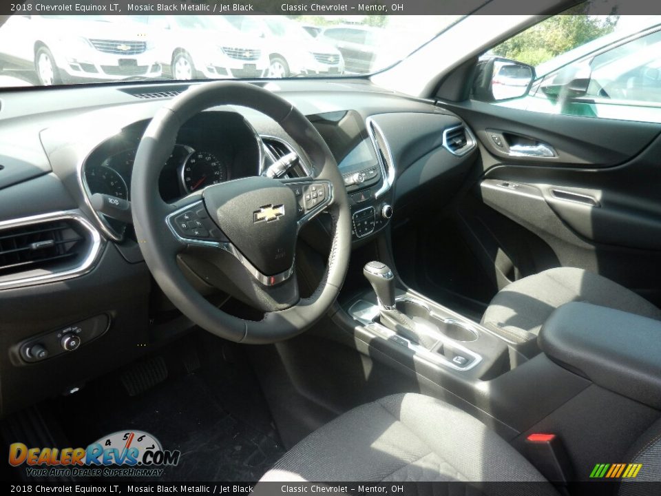 2018 Chevrolet Equinox LT Mosaic Black Metallic / Jet Black Photo #7