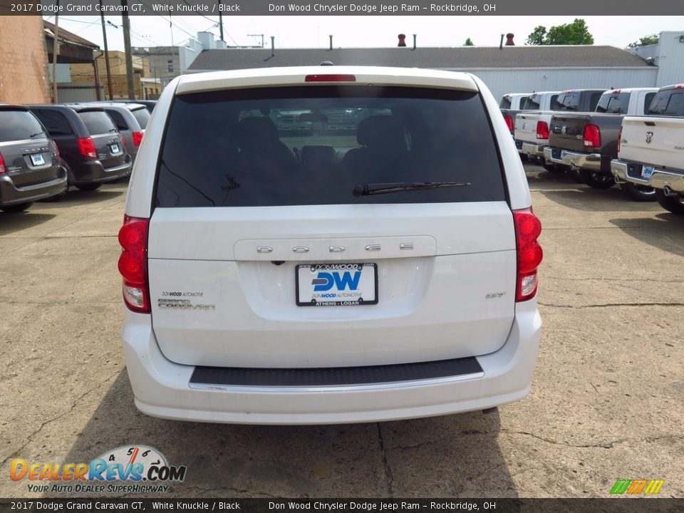 2017 Dodge Grand Caravan GT White Knuckle / Black Photo #6